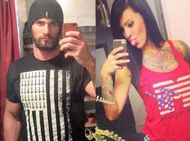 Seth Rollins and former lover Zhara Schreiber.